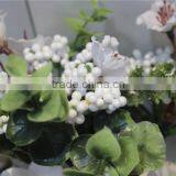 Brand Name Decorative Artificial Flowers Bundled Rose With Spotted Leaves thumbnail-3