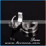 Stainless Steel Earrings Jewelry Wholesale Hoop Earring Silver thumbnail-5