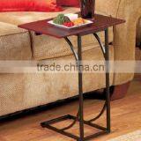 Living Room Metal Couch Folding Snack End Side Table thumbnail-1