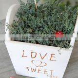 2017 Wooden Flower Pot Wooden Pot Wooden Design Garden Flower Pot thumbnail-5