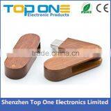 Wood Rotating 2.0 Usb Flash Drive , Wholesale Bamboo Usb Flash Drive for Promotion thumbnail-6