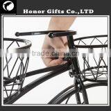 Decorative Wrought Iron Bicycle Plant Stand Iron Bicycle Plant Stand thumbnail-5