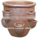 High Fired Stoneware Black-clay Planter thumbnail-1