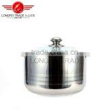 2016 5PCS Stainless Steel Casserole Set Cooking Pot With Glass Lid Cookware Set thumbnail-2