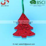 BSCI Audit Factory Indoor/Outdoor Non-woven Fabric LED Holiday Christmas Decoration, With LED Hanging Tree Decoration thumbnail-1