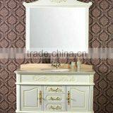 Bisini French Style Mirror Cabinets,White Color Vanities For Bathroom,Vintage Wood Bathroom Furniture Cabinets(BF08-4075) thumbnail-1