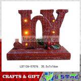 Ployresin Christmas Decoation With Led Lights thumbnail-2