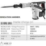 410mm 8.3J 1050W Power Portable Rock Demolition Jack Hammer Small Electric Hydraulic Concrete Breaker Hammer GW8284 thumbnail-2