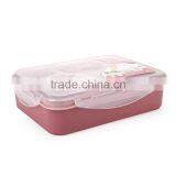 Plastic Lunch Box Food Container Bento Lunch Box thumbnail-2