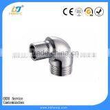 Easy to Install Bathroom Faucet Parts, 90 Elbow Faucet Connector Hose thumbnail-1