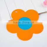 Flower Petals Insulation Silicone Cup Pad thumbnail-3