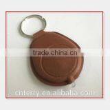 Mini Leather Keyring With White LED Light thumbnail-1