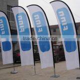 Factory direct Promotional Advertising Beach Flag