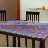 2014 Designed Printed PVC Table Cover Cloth With Falannel Back , Direct Factory/Manufactory Supply/industrial thumbnail-1