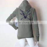 Lady Fashion Printing and Embroidery Hoody thumbnail-5