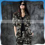 Custom Designs Pictures Brand Camo Jacket Women us Army Uniform Military Jacket Wholesale thumbnail-1
