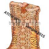 DIGITAL PRINTED COTTON PONCHO thumbnail-5