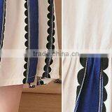 Zm10445a 2016 Loose Stripe Pregnant Dresses Fashion Wholesale Maternity Clothes thumbnail-2