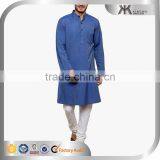Long Shirt 100%cotton Latest Shirts for Men Pictures Kurti Shirts thumbnail-1