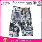 100% Cotton Fashion Hot Sale Printed Cheap Wholesale Shorts For Men thumbnail-1