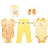 Top Quality Newborn Kids Clothes Baby Romper 100% Cotton Baby Onesie Toddler Infant Baby Romper Set thumbnail-4