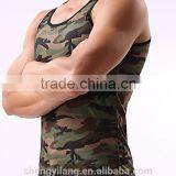Stylish 2017 New Camo Tank Top/ Slim Fit Tank Top /Color Binding Tap Top T1701011 thumbnail-1