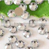 New Design Nail Crystal 16 Face Cut 8 Big+8 Small Facets High Quality Flat Back Non Hotfix Rhinestones Crystal ab Strass thumbnail-4