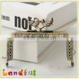 Wholesale Bird Head Kiss Lock Handicraft Supplies Metal Purse Frames thumbnail-2