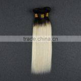 Factory Wholesale Price Two Tone Ombre Colored Hair Weave Bundles thumbnail-4