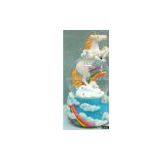 Sell 100mm Animal Figurine Musical Snow Globe