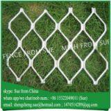 White Colors 60x60 Hole Aluminium Window Security Amplimesh