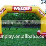 HI 2015 Best Price CE Certificate Inflatable Finish Line Arch,cheap Inflatable Arch for Sale,inflatable Rainbow Arch thumbnail-1