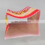 Factory Wholesale Customized Food Grade Grease Proof White Kraft Paper Bag For Pop Corn With Wax Coated thumbnail-2