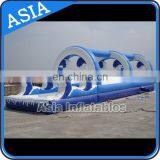 Backyard Inflatable Wave Slip N Slide For Water Amusement