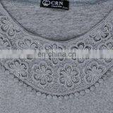 Wholesale Women Winter Clothing Knit Tops Net Blouse for Fat Mama thumbnail-4