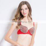 YD-008 Indian Performance Belly Dance Bra With Rivet Decoration thumbnail-3