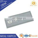 New Custom Embroidery PVC Rubber Badge On Garments Accessories thumbnail-6