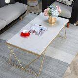 Wholesale Cheap Coffee Table With White Marble Coffee Table Top thumbnail-5