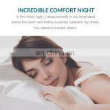 High Quality White 100% Polyester Home Silky Smooth Queen Satin Pillowcase thumbnail-7