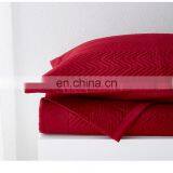 RAWHOUSE Wedding Red 3pcs Quilt Wholesale China Quilted Bedspread Cotton thumbnail-2