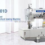 MC 500-01D 3 Needle 5 Thread Direct Drive Interlock Sewing Machine thumbnail-1