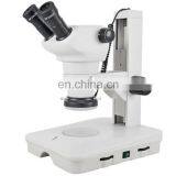 JSZ7 Trinocular Continuous Zoom Stereomicroscope thumbnail-3
