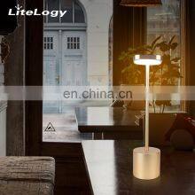 Amazon Modern LED Rechardable Cordless Energy Saving Side Table Lamp Gold Black White for Bedroom thumbnail-5