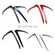 Used For Tesla Model 3 Style Carbon Fiber Front Bumper Trim for New Tesla Model 3 Auto Accessories thumbnail-1