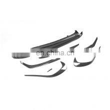 Carbon Fiber Front Valance Lip With Canards for Mercedes Benz W176 A250 A45 AMG Style 2013-2018 thumbnail-2