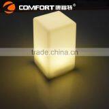Recharging Colorful Battery Operated Square Led Table Lamp for Bar thumbnail-5