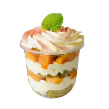 12oz 16oz PLA Corn Starch High Transparent Milk Tea Plastic Cup or Degradation Cup thumbnail-4