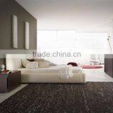 Muses Hot Sale Solid Bedroom Bed Latest Double Bed Designs Modern Bedroom Furniture