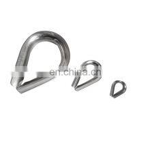 High Strength Professional Rigging Hardware Wire Rope Cable Thimble For Sales thumbnail-3