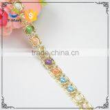 Fancy Multicolor Golden Chain thumbnail-2